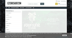 Desktop Screenshot of czcoreshop.com