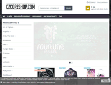 Tablet Screenshot of czcoreshop.com